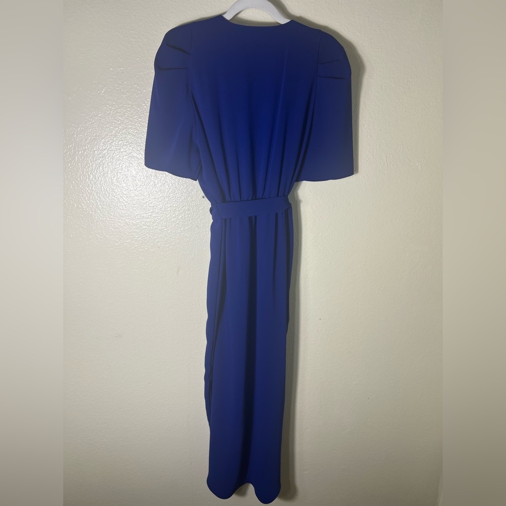 Amanda Uprichard Cobalt Blue maxi Dress size L - Picture 2 of 13
